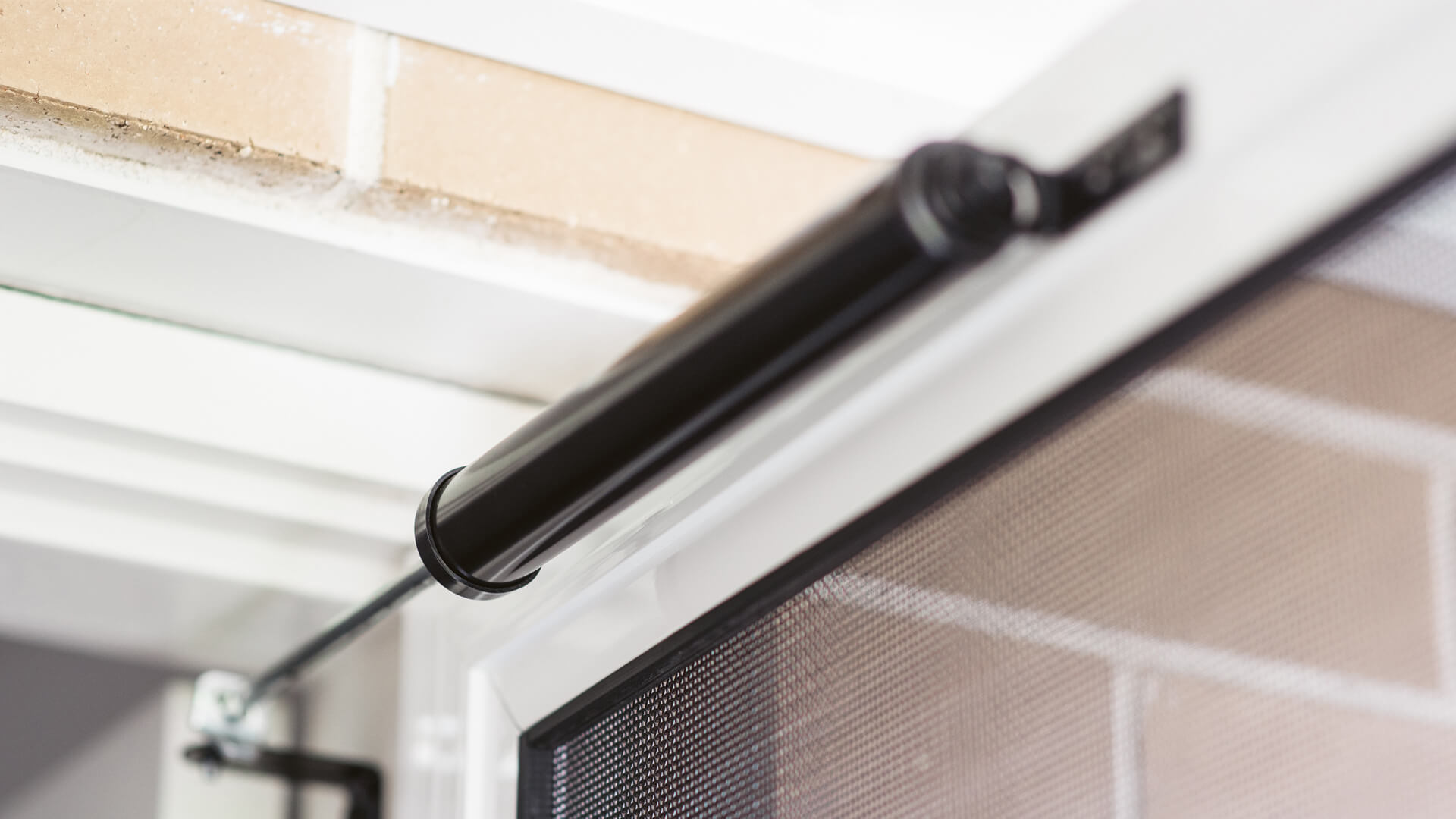 Door Closers help with smooth operation of hinged security screen doors