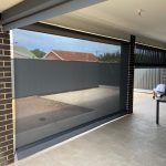 Straight Drop Blinds Looking out